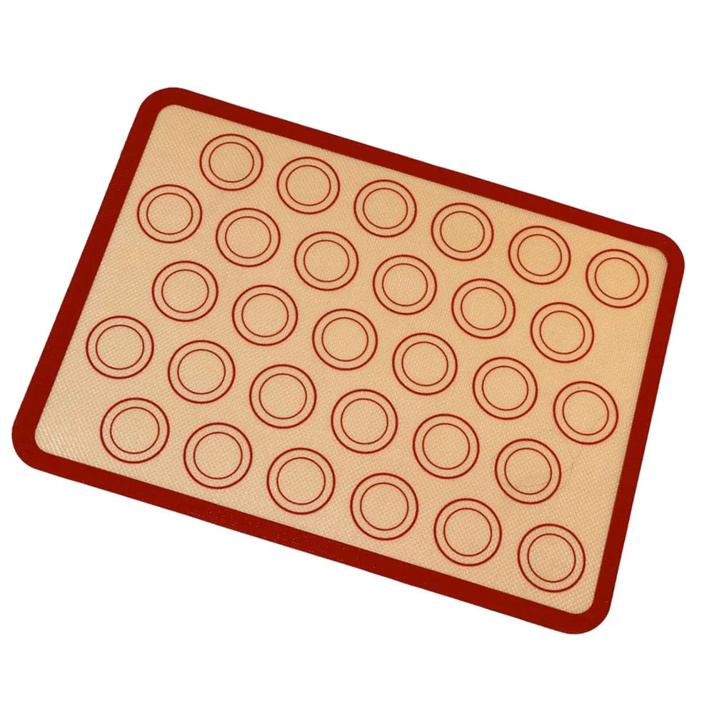 Macaron Silicone Baking Mat Cookie Pad Rolling Dough