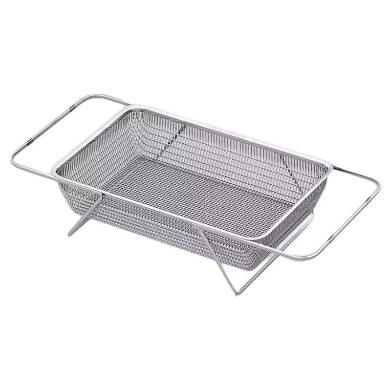 Expandable Stainless Steel Drain Basket 304 Grade Retractable