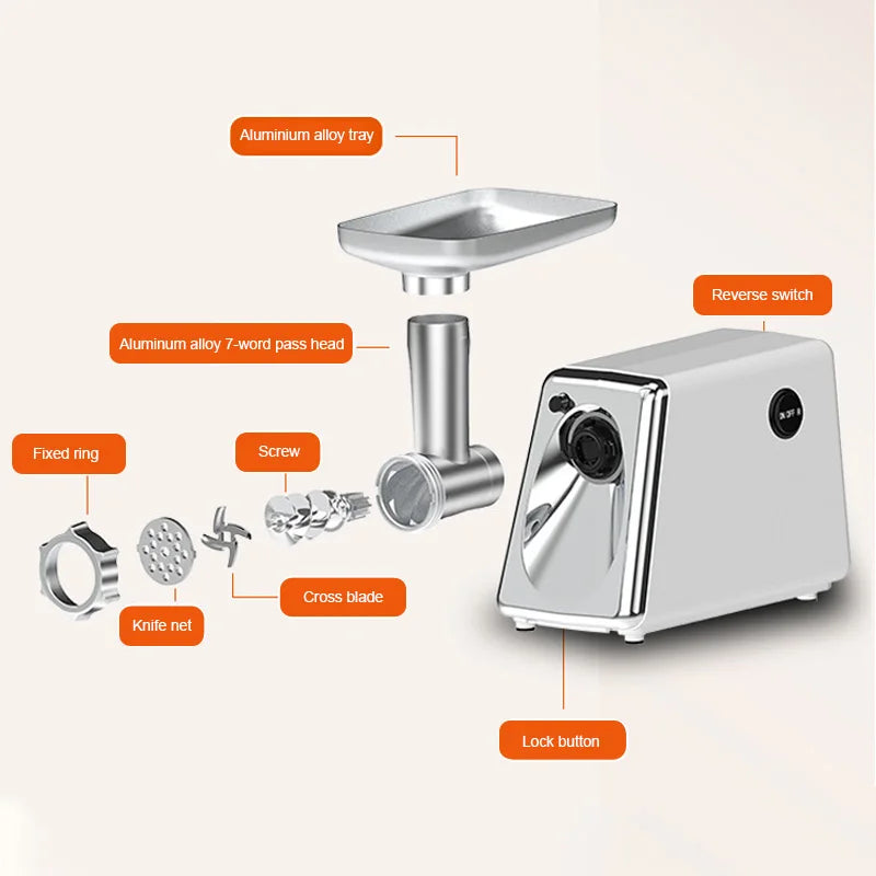 Meat Grinder Sausage Stuffer Electric Meat Mincer Sausage