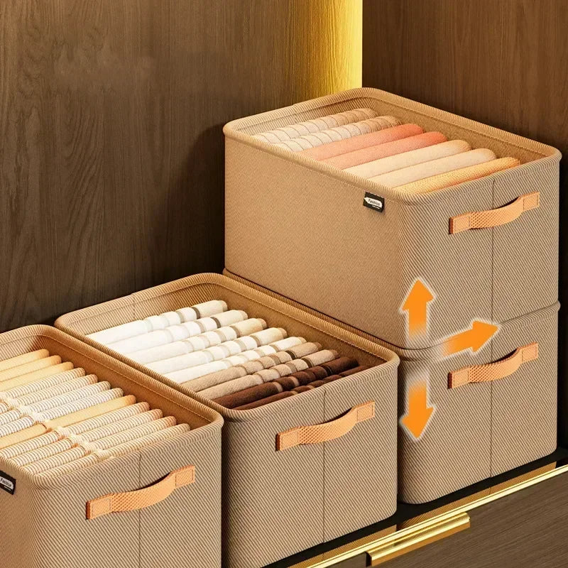 Wardrobe Organizer Box Storage In Closet Underwear Drawers