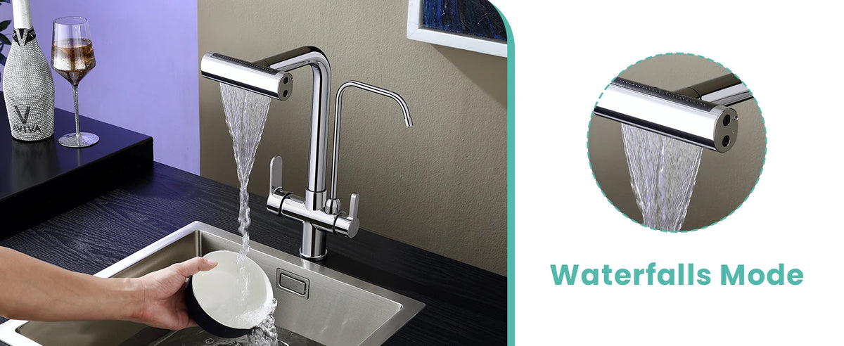 Feiyu Touch Filter Sink Faucet Pull Down Cold