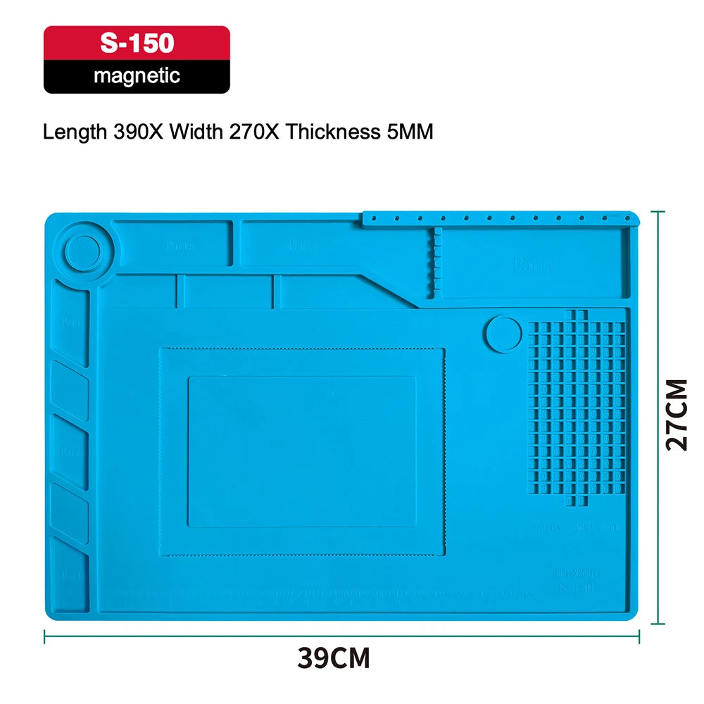 Soldering Silicone Mat Work Mat Heat Anti-Static Esd