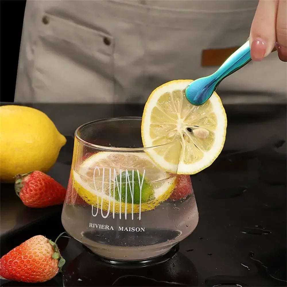 Toolbar Cooking Utensils Ice Tongs Sugar Cube Multicolor