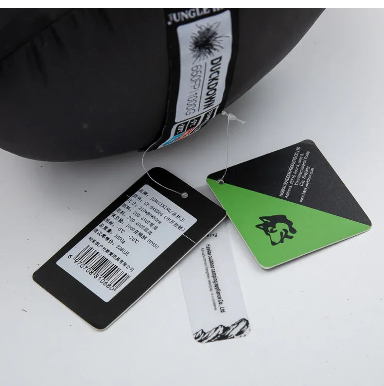 Jungle King 24sd03 Outdoor Camping Down Sleeping Bag