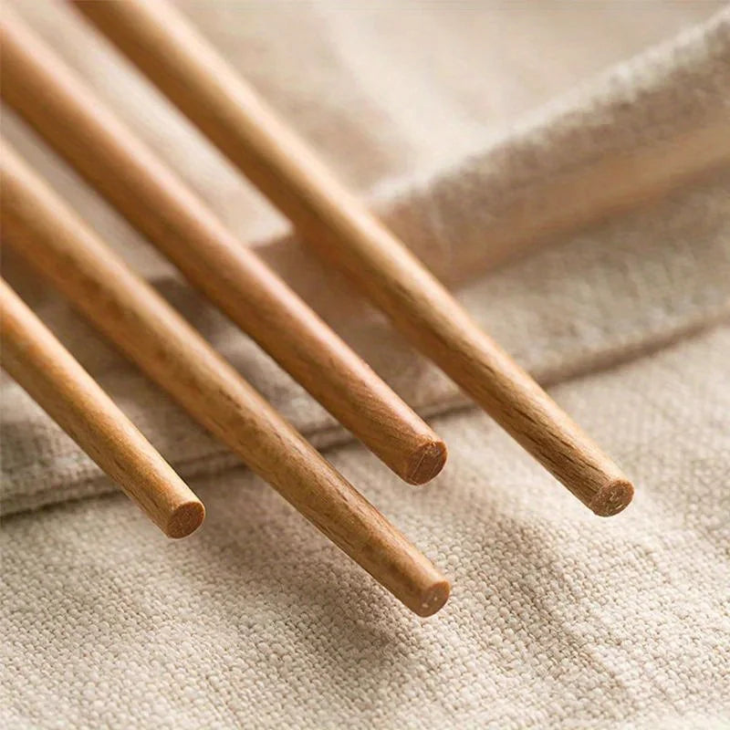 Pair Japanese Extra Long Wooden Chopsticks Polished Beech