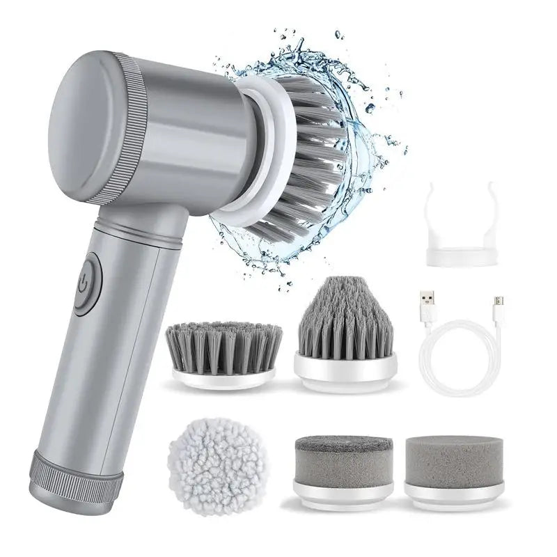 Multi Functional Handheld Electric Cleaning Brush Dishwashing