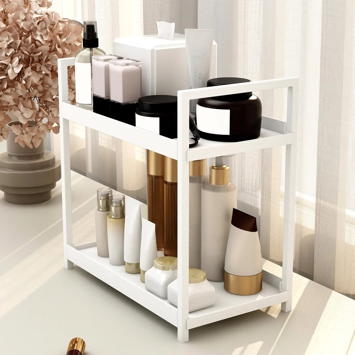 Tier Under Sink Organizer Sliding Cabinet Basket Organizer
