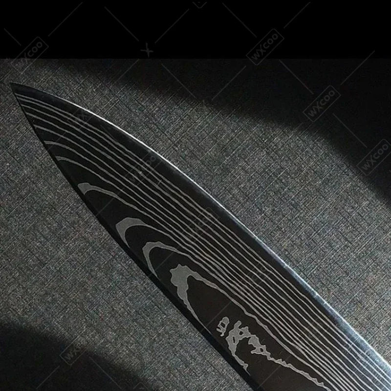 Wxcoo Damascus Pattern Chef Knife Professional Japanese Knives