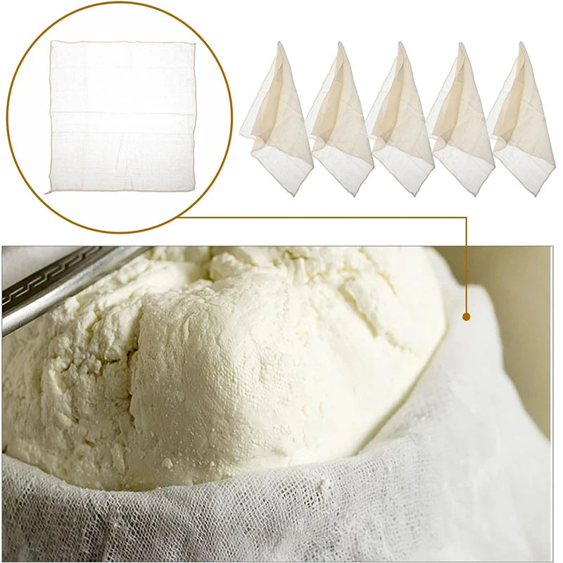 1-5p Cotton Gauze Muslin Tofu Cheese Soy Milk