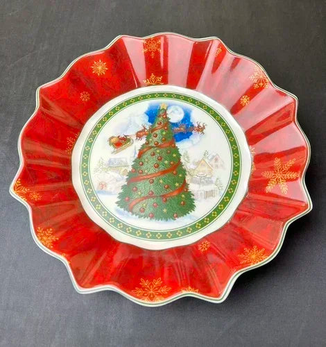 Selling German Bao Tableware Christmas European Dinner Plate