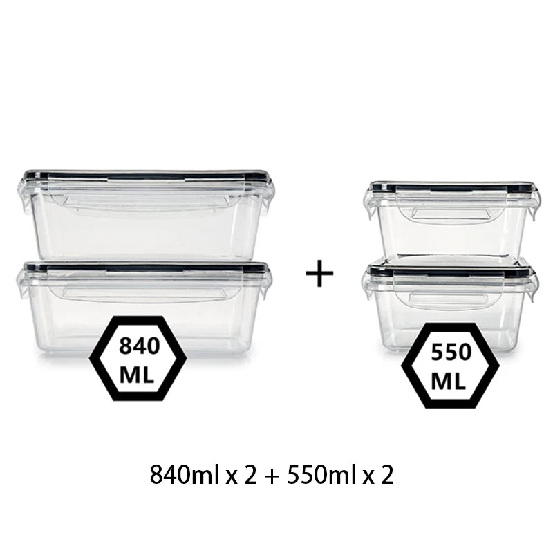 Food Containers Airtight Lids Sturdy Leakproof & Bpa