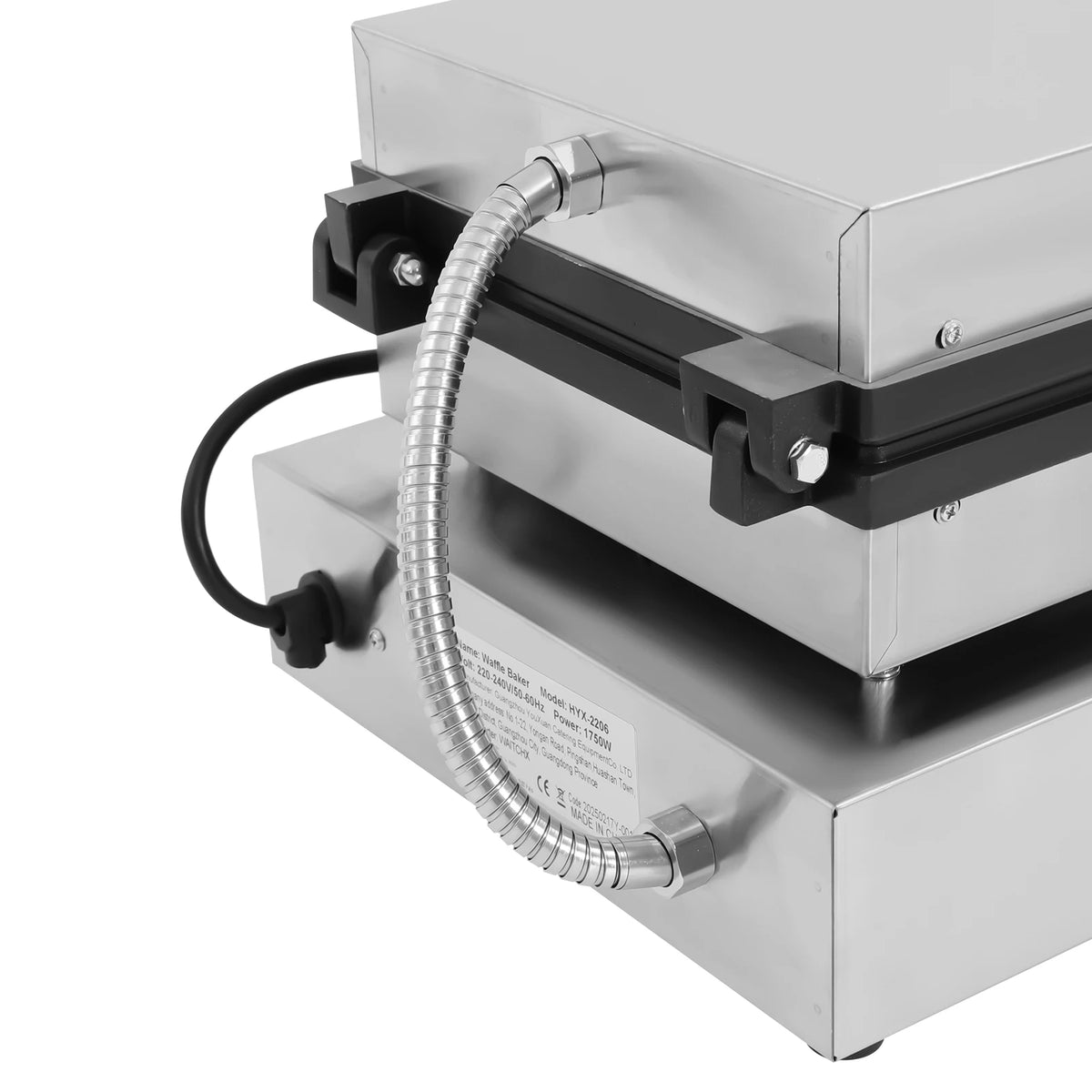 1750w Electric Waffle Maker Grids Waffle Making Machine