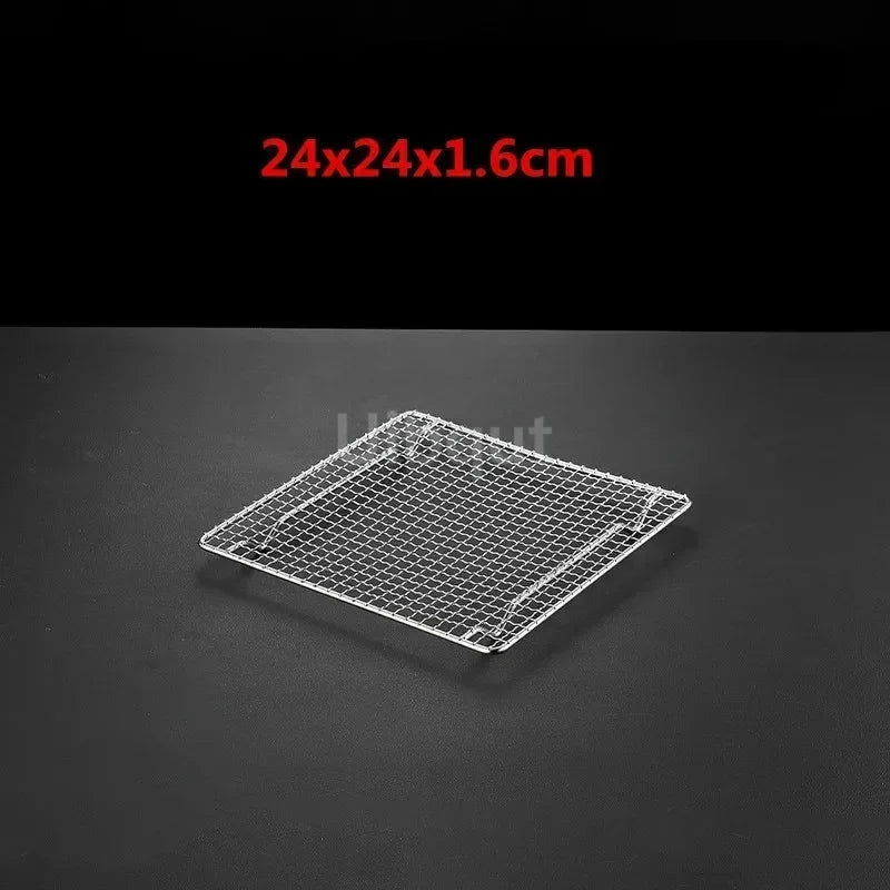 Square Bbq Net Rack Meshes Stainless Steel 304