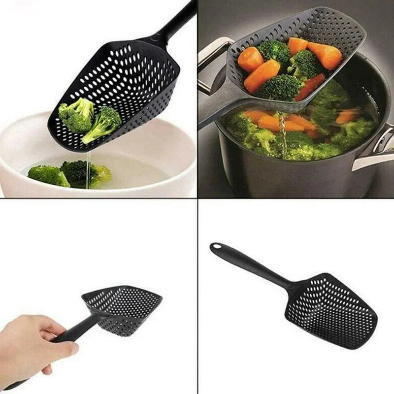 Creative Cooking Shovels Food Strainer Scoop Drain Large