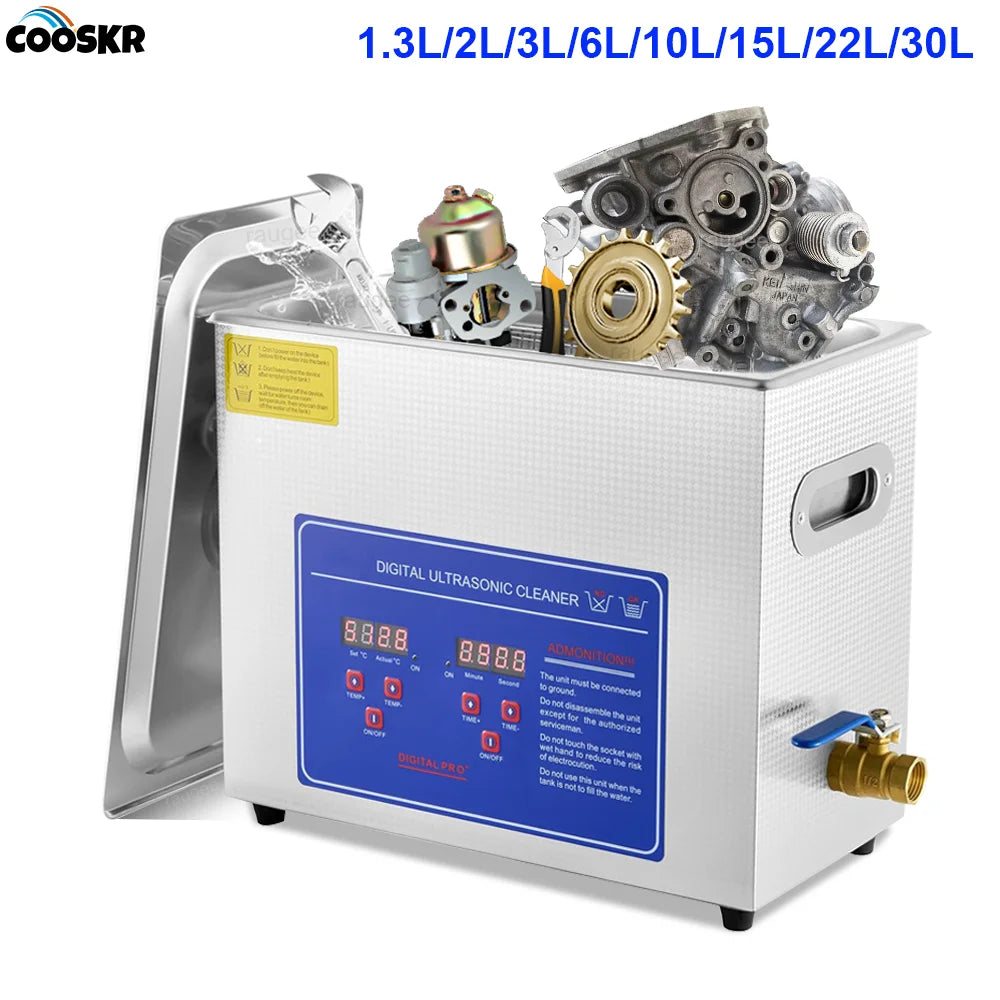 Ultrasonic Cleaner Heater Ultrasound Cleaning Machine Jewelry