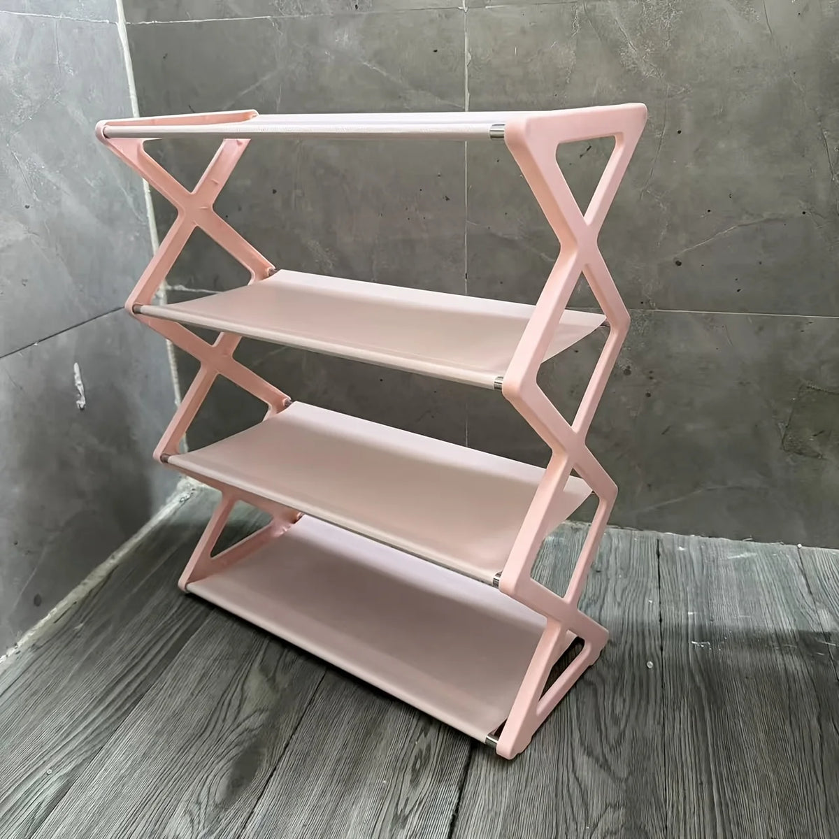 X-Shaped Simple Shoe Rack Multi-Layer Shoe Storage Rack