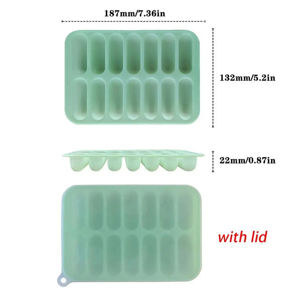 Sausage Maker Mould Silicone Mold Diy Non-Stick 14