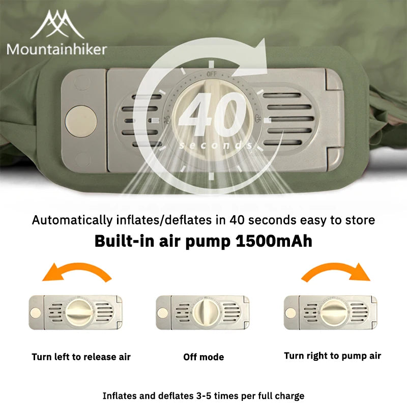 Mountainhiker Outdoor Inflatable Cheese Mattress Furnitures