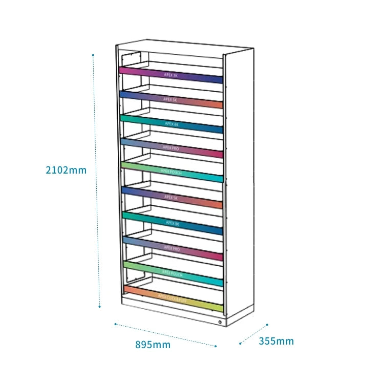 Customization Apex Modern Smoke Shop Furniture Design Led