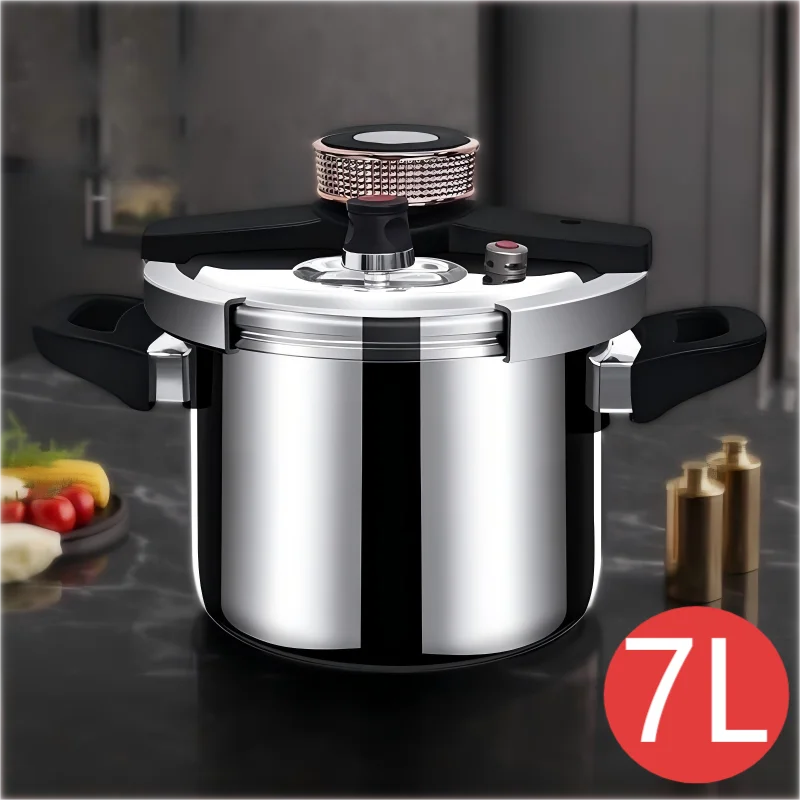 Pressure Canner 304 Stainless Steel Pressure Cooker One-Hand