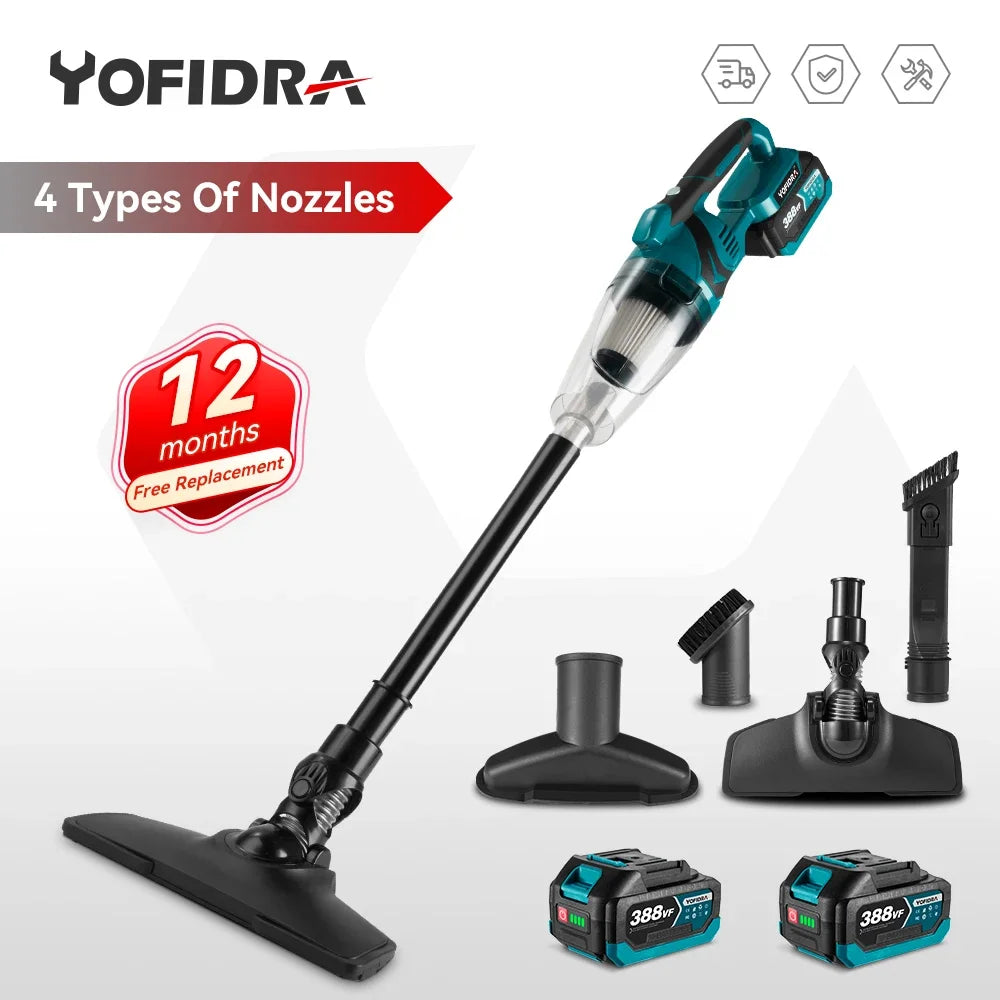 Yofidra In Cordless Handheld Electric Vacuum Cleaner Rechargeable