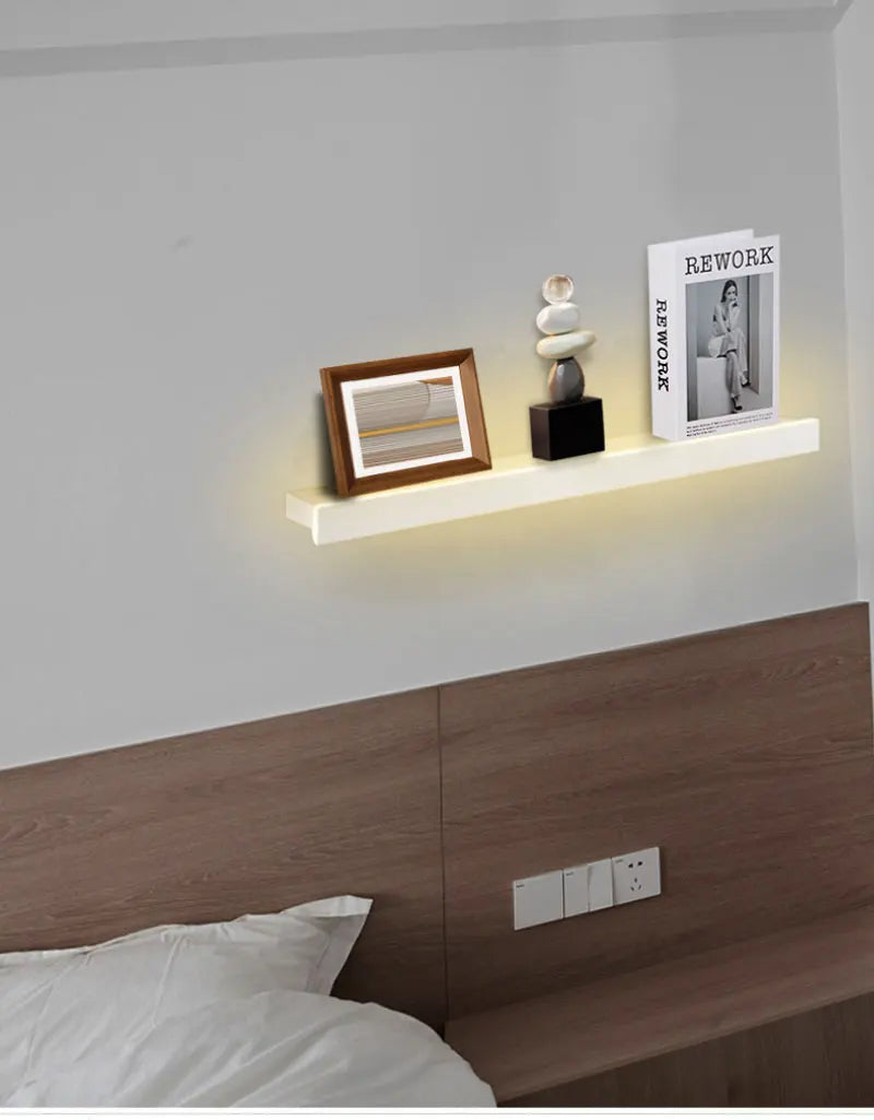 Modern Led Wall Lights Storage Rack Wall Lights