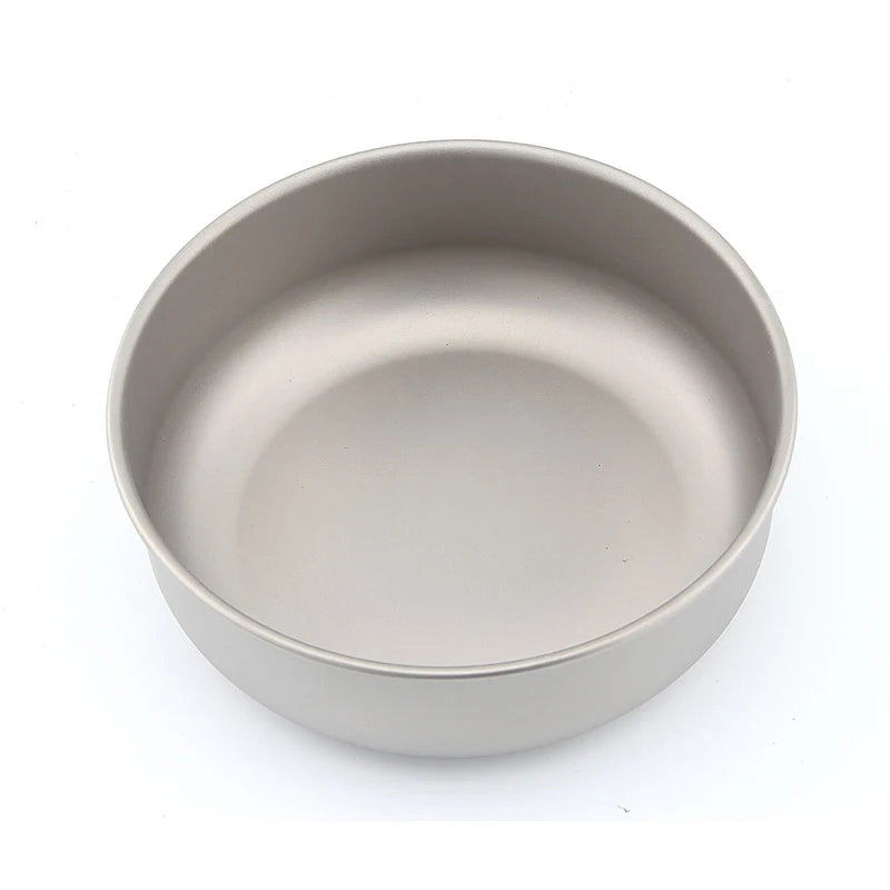Keith Camping Tableware Titanium Bowls Pan Fruit Vegetable