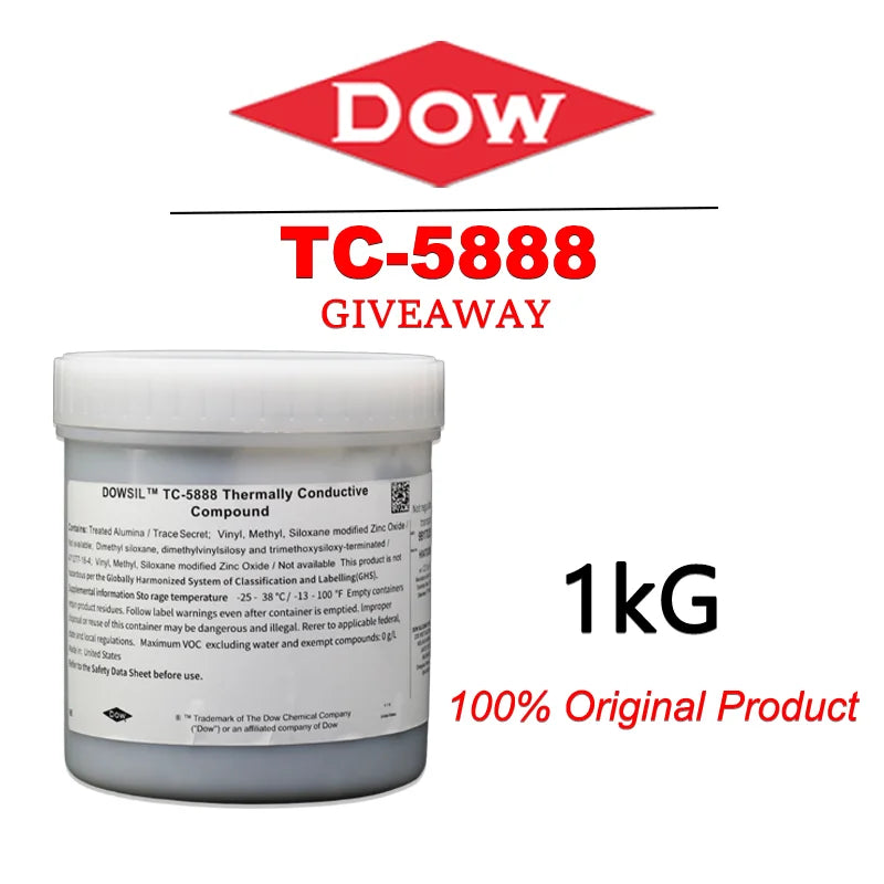 Dow Corning Dowsil Tc5888 50g 1kg Thermal Grease