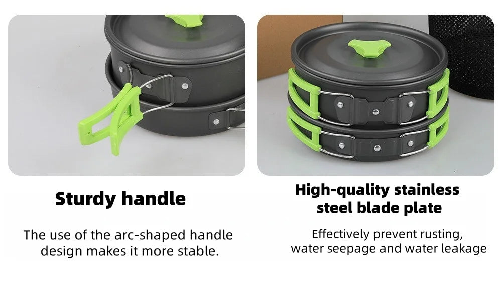 Outdoor Cooking Utensils Camping Cookware Water Heaters Tea