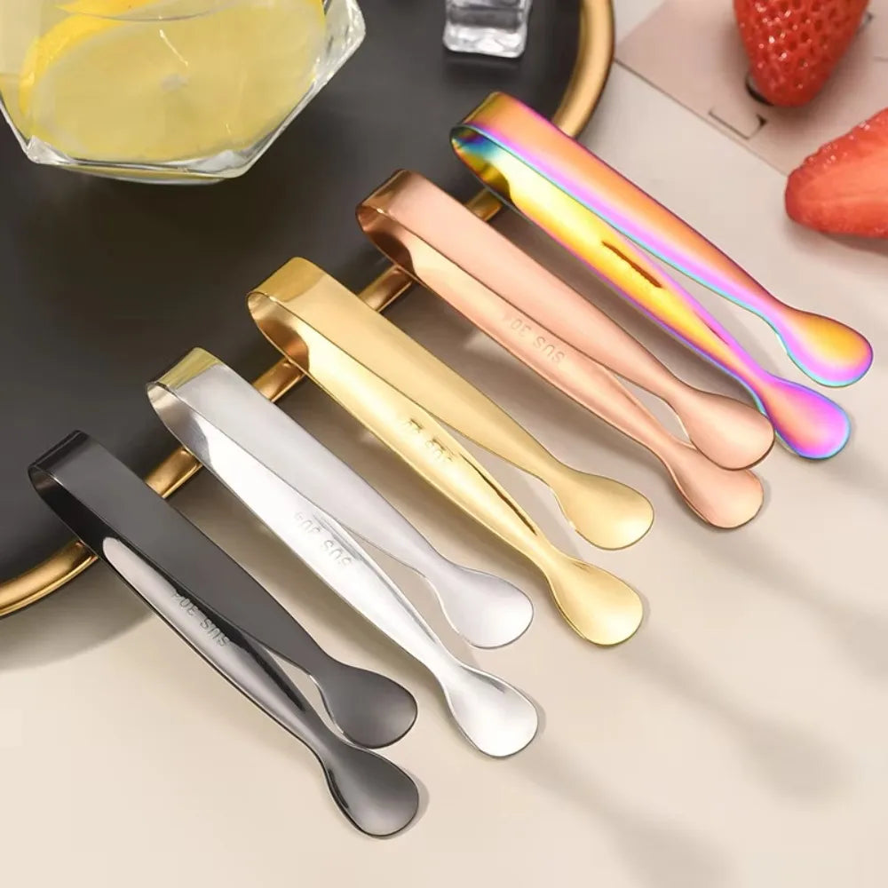 1pcs Stainless Steel Ice Tongs - Professional Sugar
