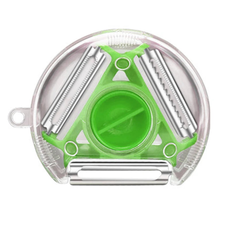 1/3pcs 3in1 Magic Trio Peeler Slicer Shredder Peeler