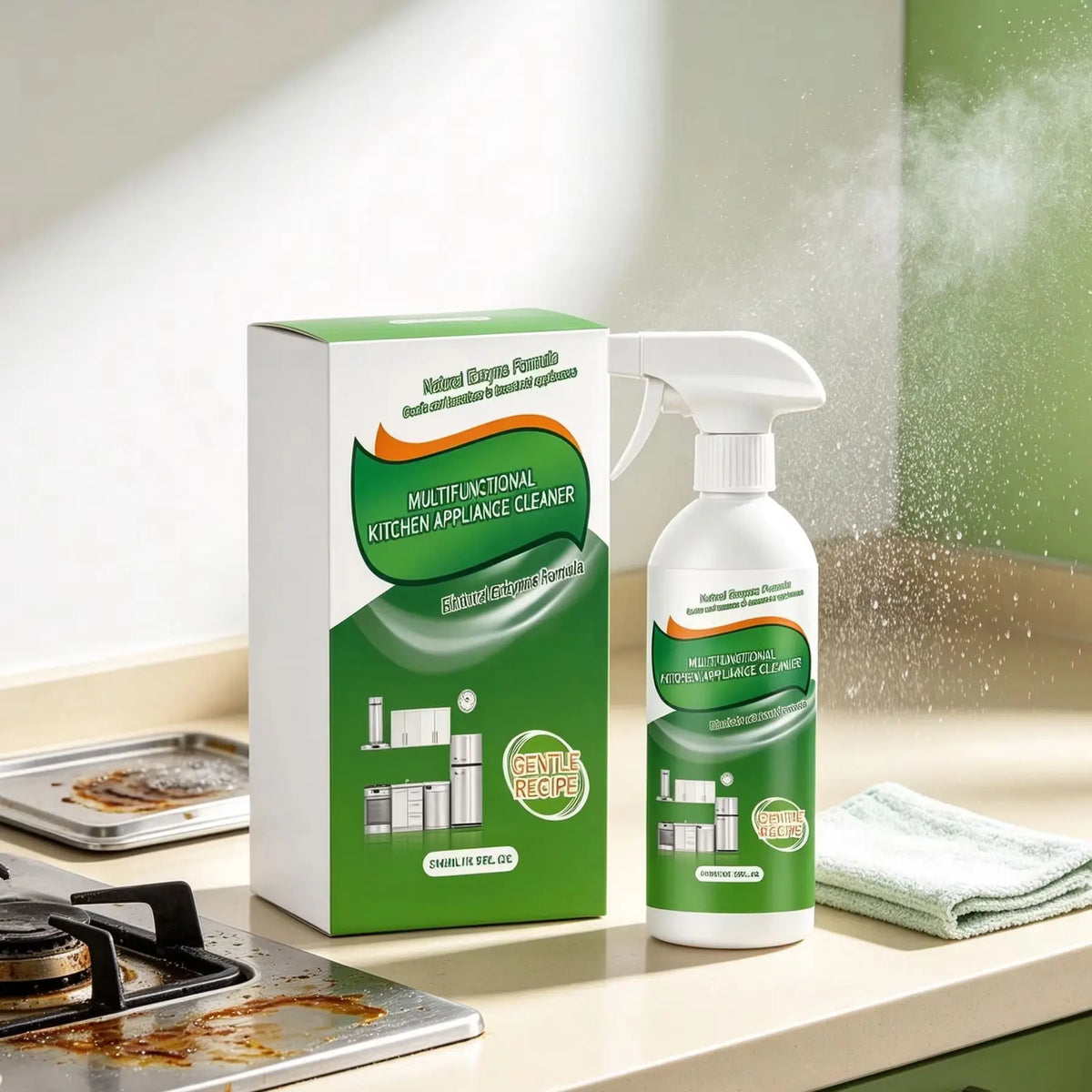 Appliance Cleaner Odor Eliminator Oven Stove Range Hood