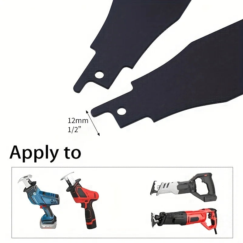 4-Piece Heavy-Duty Scraper Blade Reciprocating Saws Steel Tile
