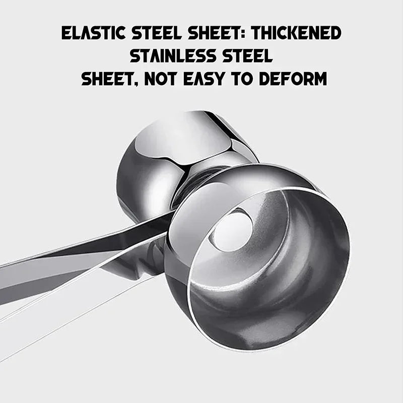 304 Stainless Steel Egg Opener Double-Headed Shell Opener