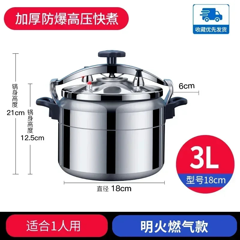 50l Commercial Pressure Cooker Thickened Large Capacity Gas