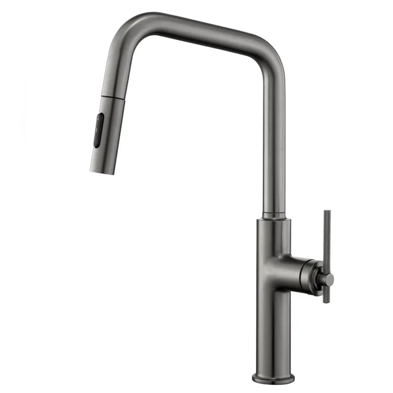 Brushed Rose Gold Pull Out Faucets Brush Gold