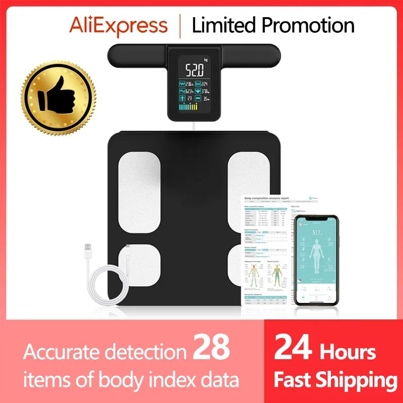 Smart Bioimpedance Scale Smart Body Composition Scale Digital