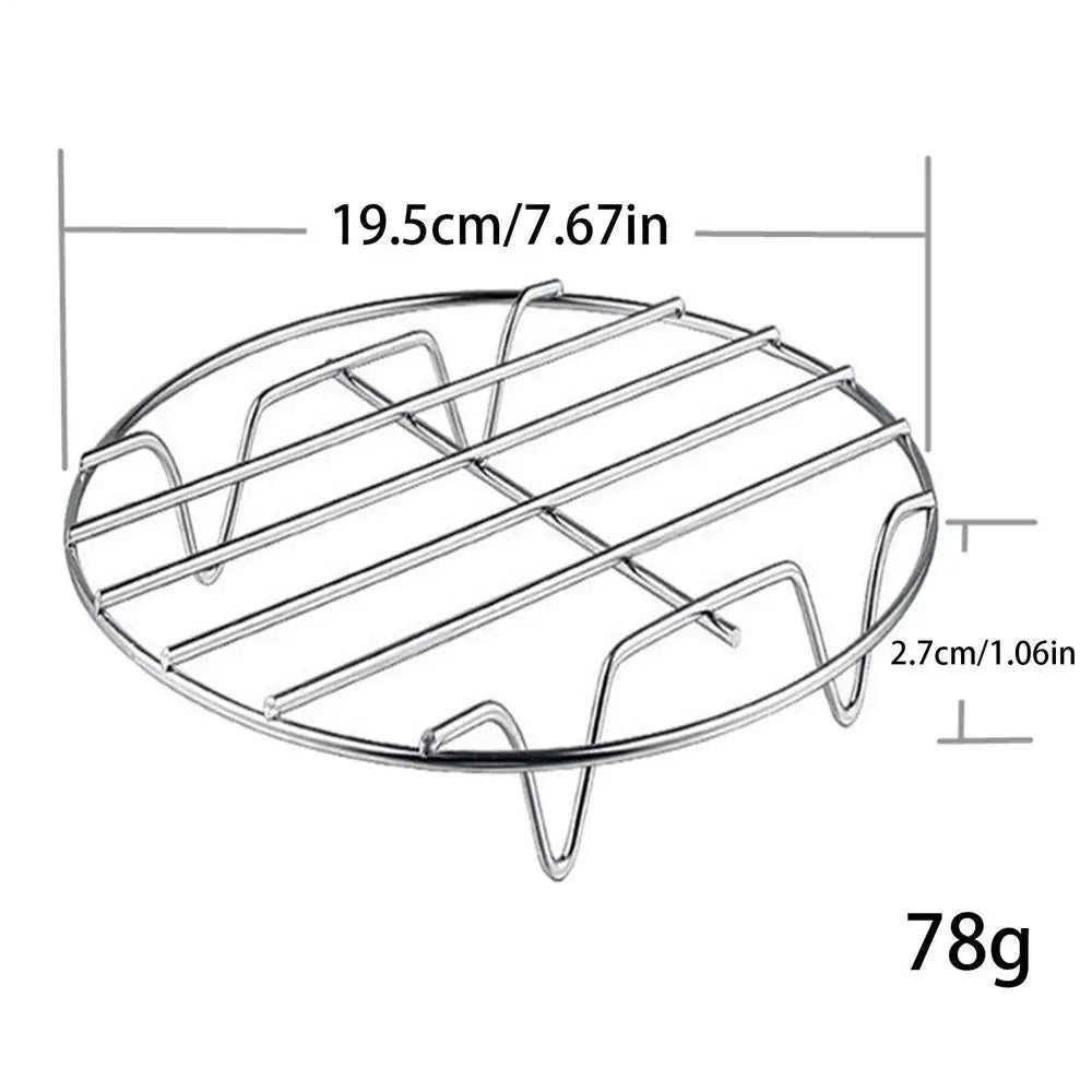 Round Cooling Rack Stainless Steel Cooking Steaming Roasting