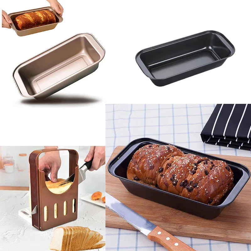 Carbon Steel Loaf Pan Lid Bread Baking Sandwich