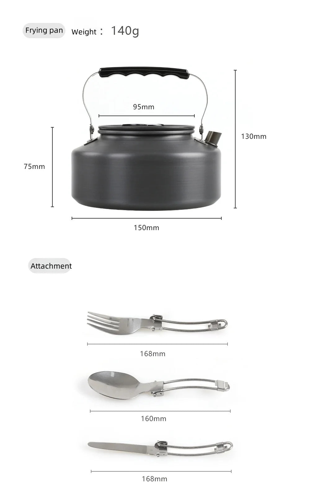 Outdoor Cooking Utensils Camping Cookware Water Heaters Tea