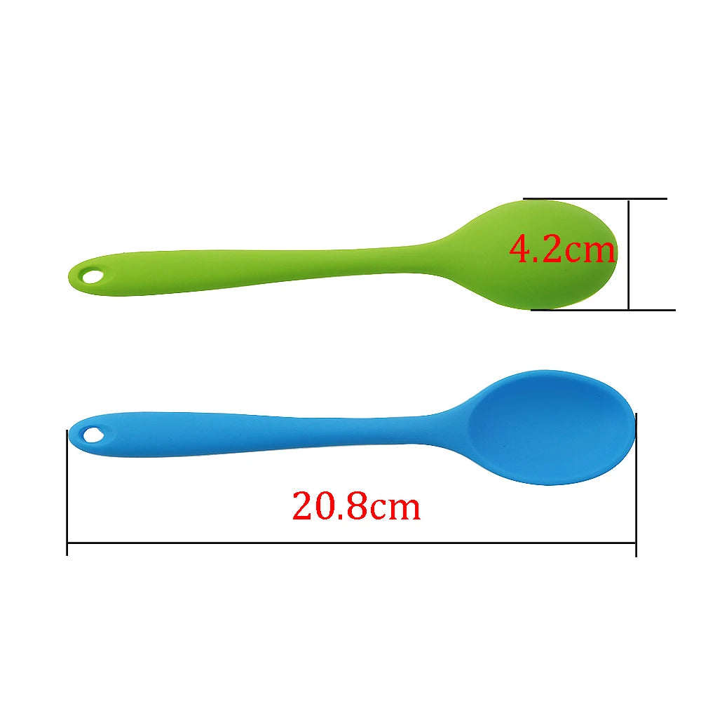 20 8cm Silica Gel Stirring Spoon Integrated Silica
