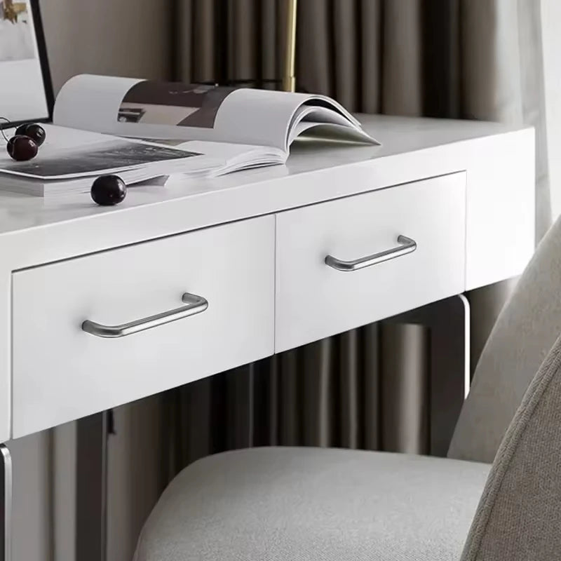 M4m5m6m8 Door Silver Cabinet Storage Handle Pull Solid