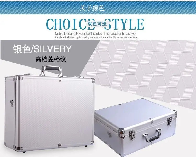 Toolbox Large Display Box Instrument Equipment Case Aviation