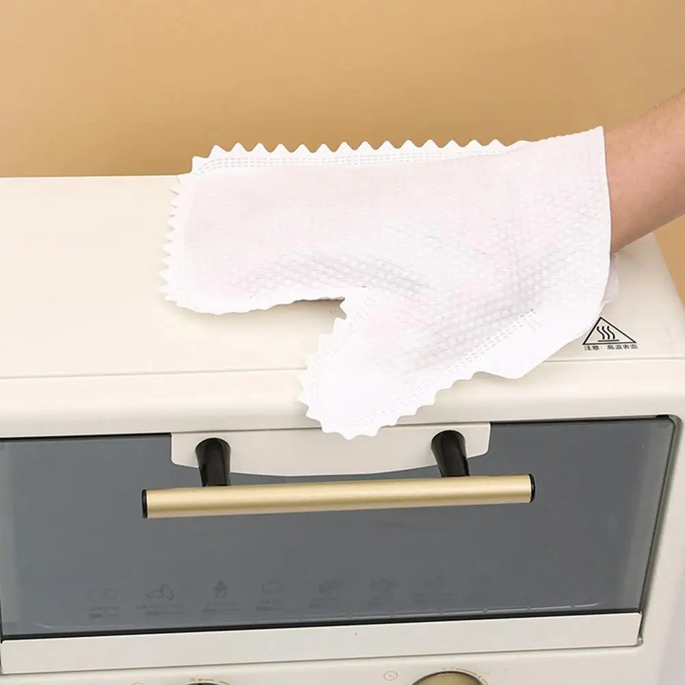 10/20/30pcs Disposable Cleaning Gloves Non-Woven Rag Gloves