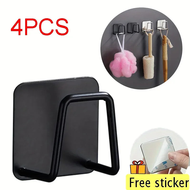 Sponge Holder Sink Stainless Steel Sink Shelf Adhesive