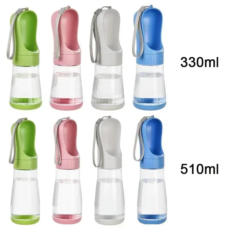 320ml Dog Water Bottle Food Container Travel In