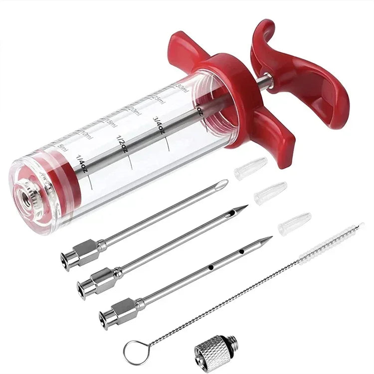 Meat Injector Syringe Marinade Flavor Injector Marinade Injector