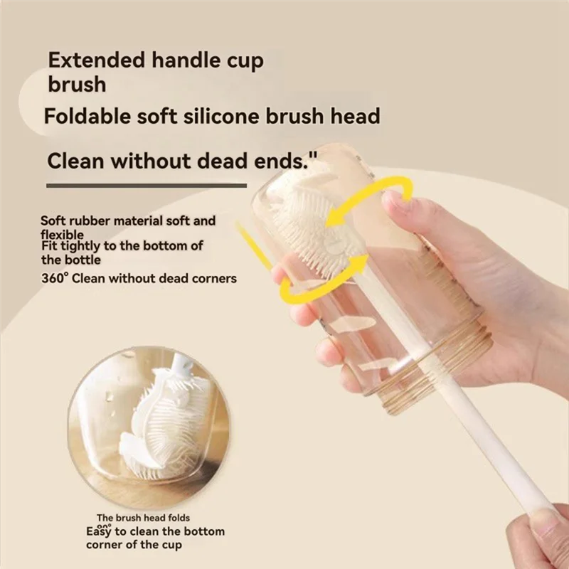 -Pqwn Sturdy Small Brush Corner Cup Wall Breaker