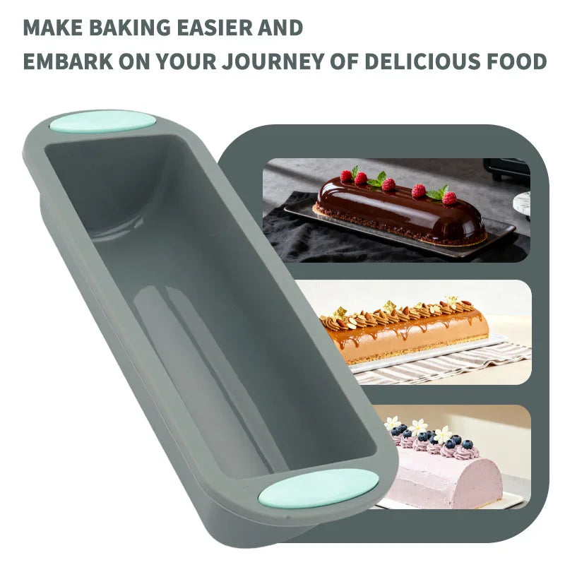 Silicone Loaf Pan Large Non-Stick Oven Dish Professional