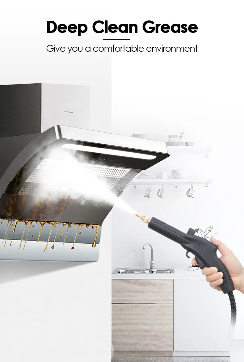 Pressurized Handheld High Steamer Cleaning Multipurpose Steam